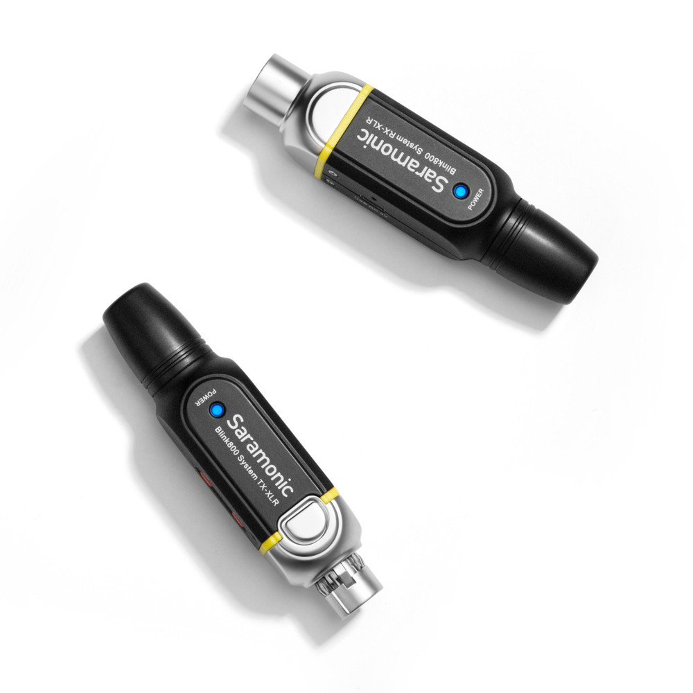 Saramonic Blink 800 B2 Wireless Plug-On XLR System for Dynamic & Battery-Pwrd Mics w/ Plug-In XLR Receiver (Open Box)