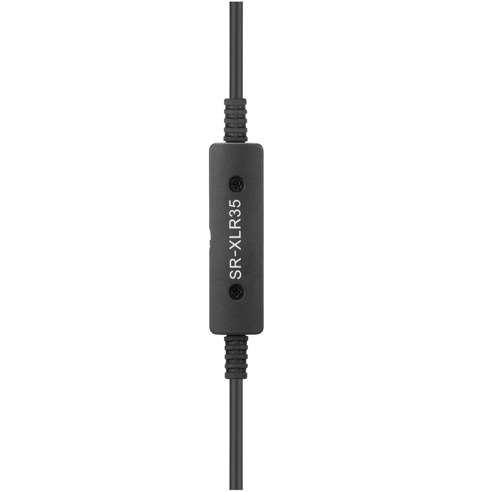 Saramonic SR-XLR35 XLR Female to 3.5mm TRS/TRRS Microphone Cable for Pro Mics to Cameras & Mobile Devices 10'