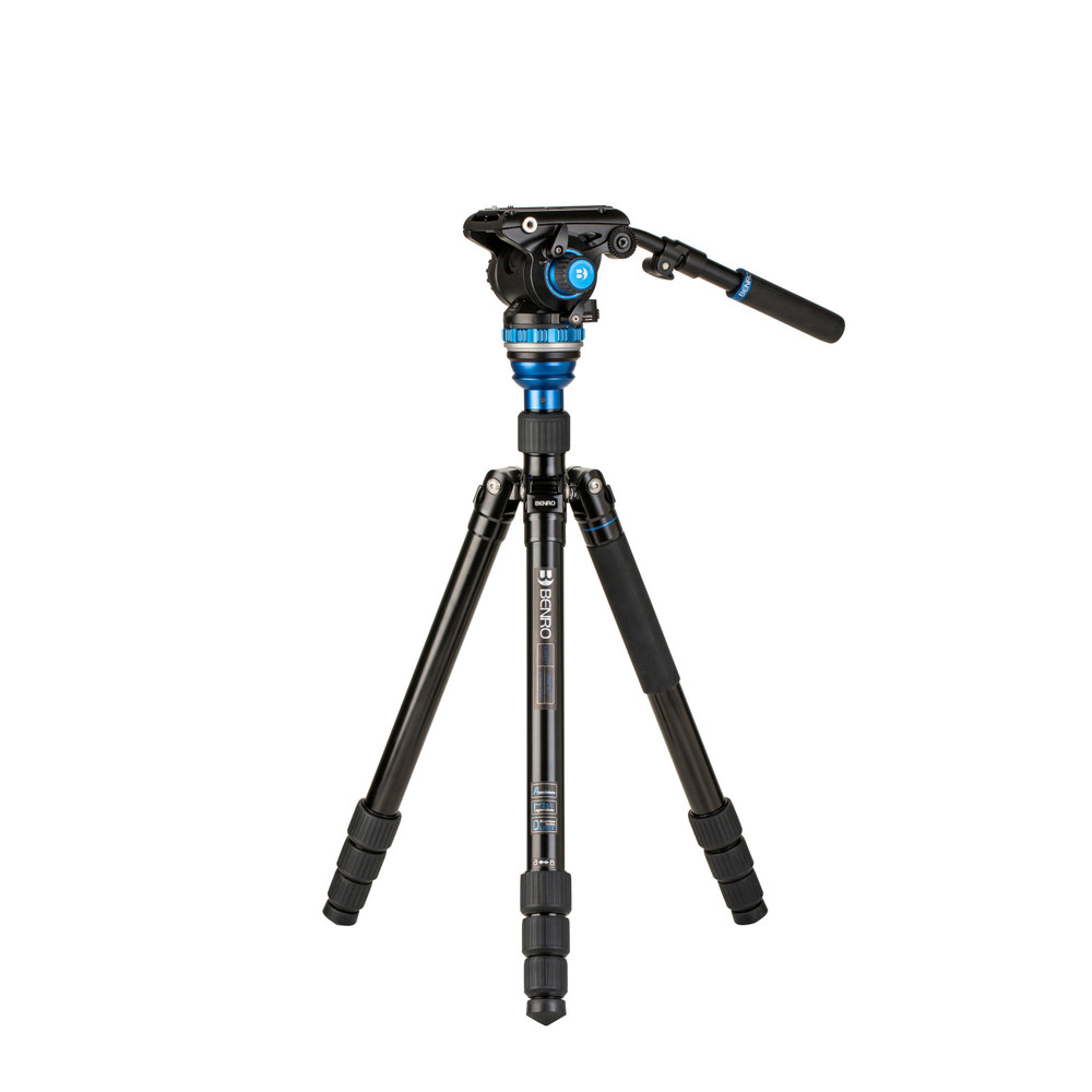 Benro Travel Angel Aero-Video Tripod kit with Levelling Column and S6PRO head (Open Box)