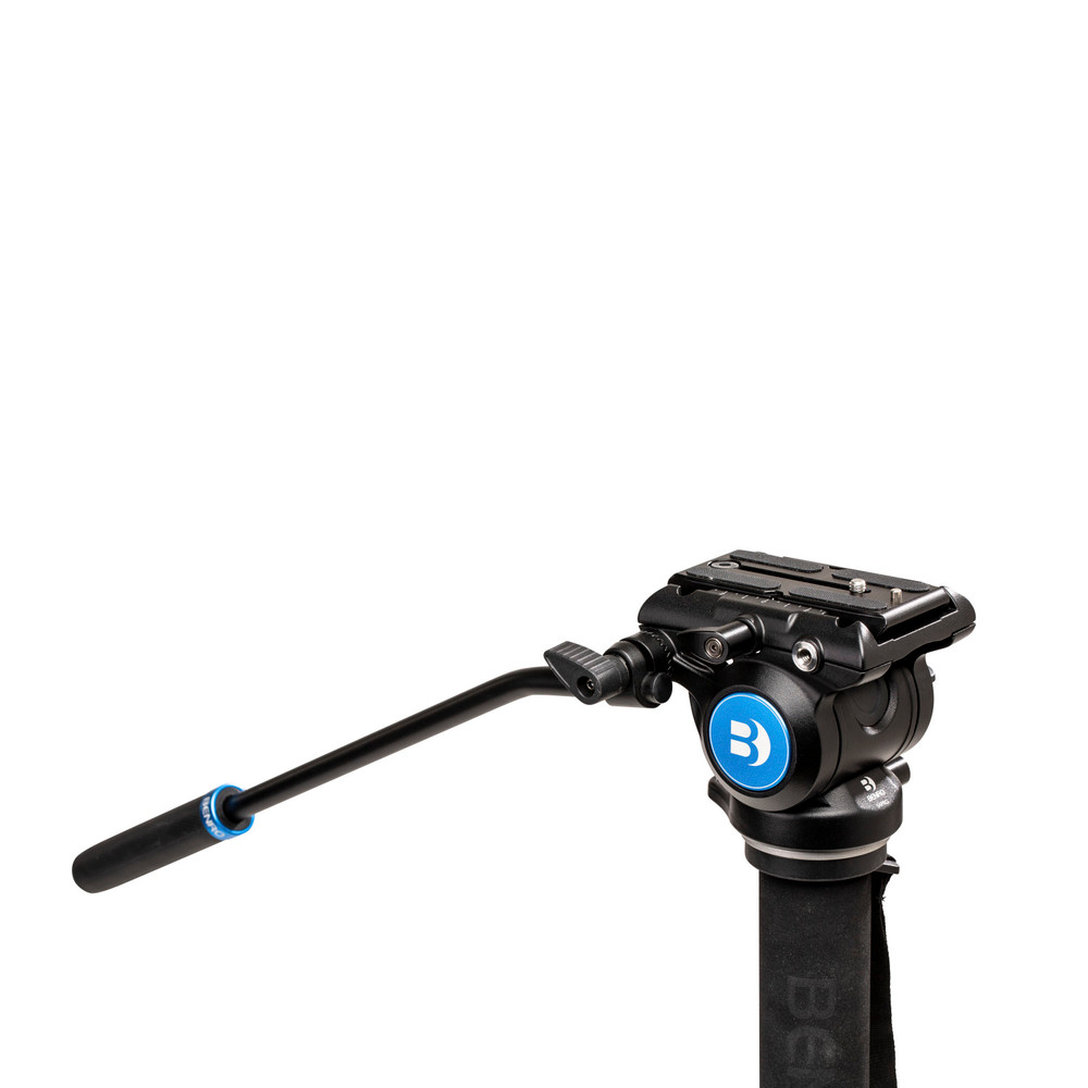 Benro A48F Classic Aluminum Monopod - Flip Lock Legs - S4PRO Head - 3 Leg Base (Open Box)