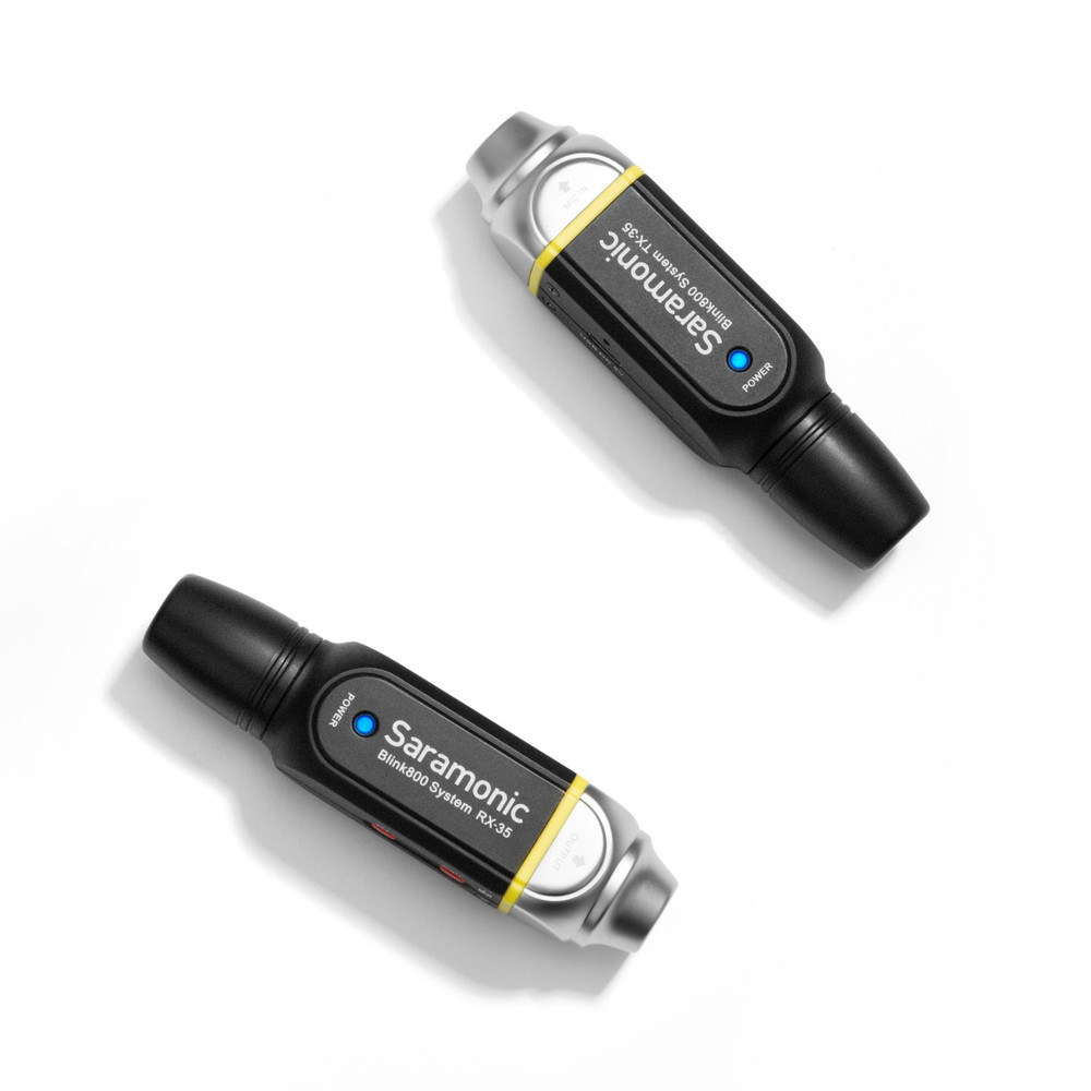 Saramonic Blink 800 B1 5.8GHz Wireless Lavalier Mic System w/ Camera-Mountable Receiver & DK3 Premium Lavalier (Open Box)