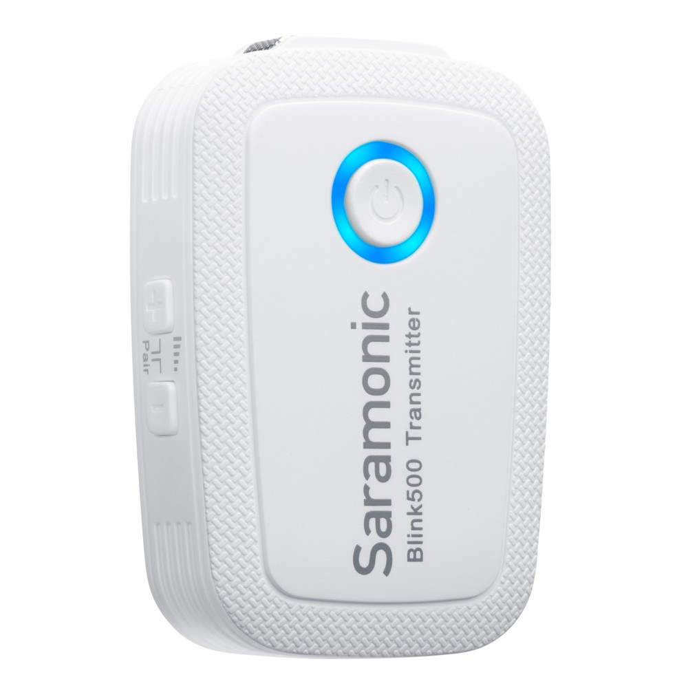 Saramonic Blink 500 B2 Snow White 2-Person Wireless Clip-On Mic System with Lavaliers for Cameras & Mobile (Open Box)