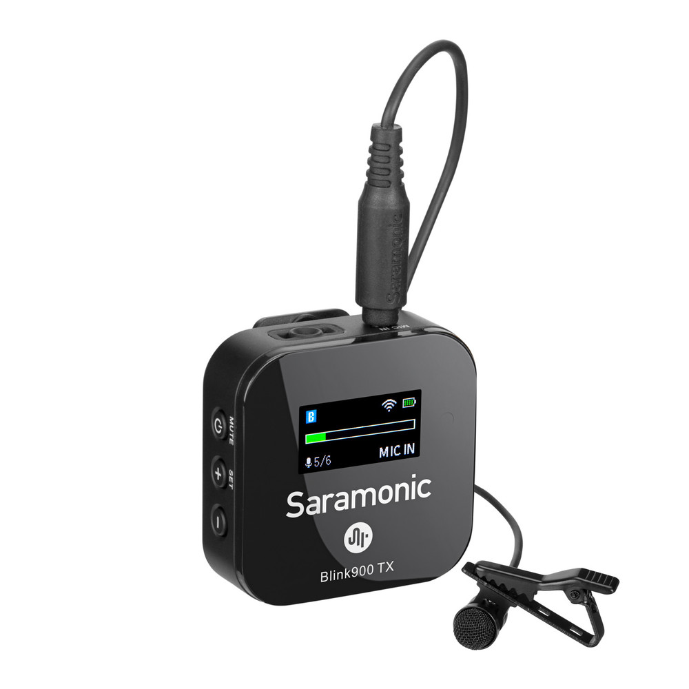 Saramonic Blink 900 B2 2-Person Wireless Clip-On Mic System w/ Lavaliers & Charging Case for Cameras & Mobile (Open Box)