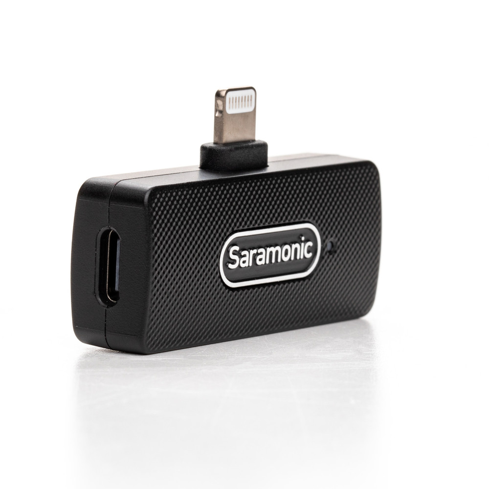 Saramonic Blink 100 B4 Ultra-Portable 2-Person Clip-On Wireless Mic System for iPhone & iPad with Lightning (Open Box)