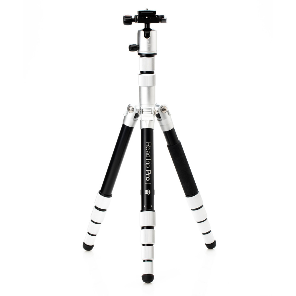 Benro MeFOTO RoadTrip PRO Aluminum Series 1 (6 in 1) Tripod in Silver (Open Box)