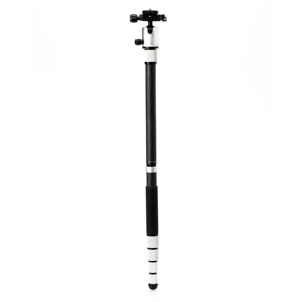 Benro MeFOTO RoadTrip PRO Carbon Fiber Series 1 (6 in 1) Tripod in Silver (Open Box)