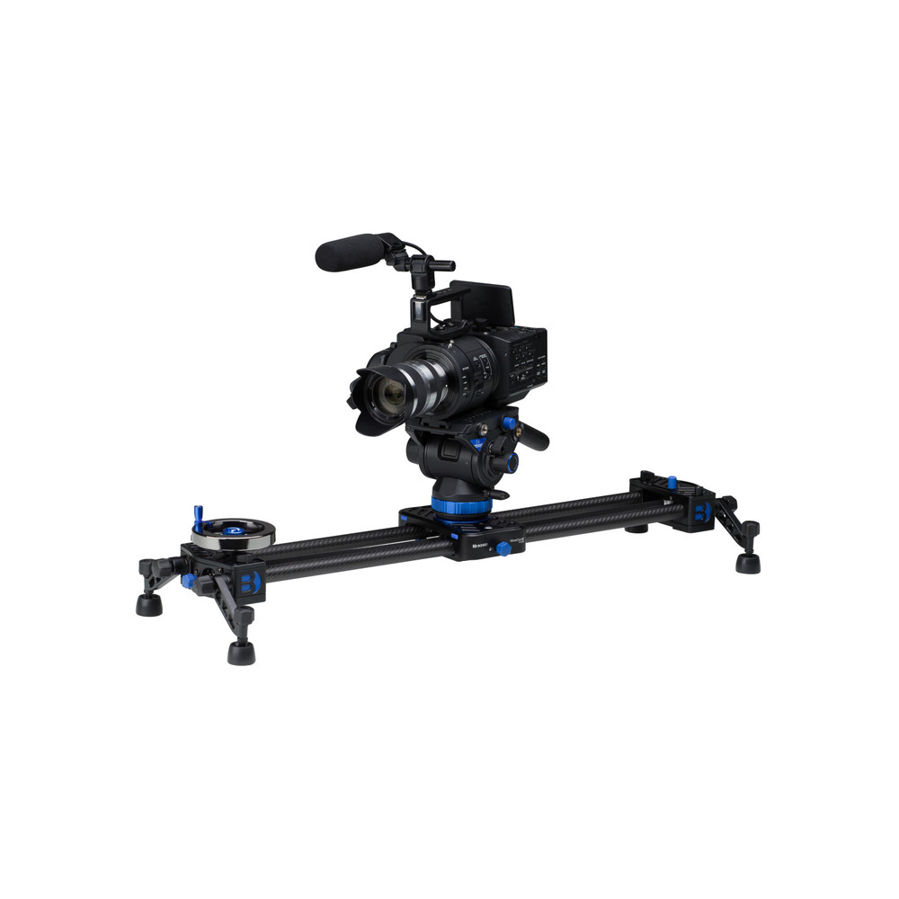 Benro MoveOver12  22mm Dual Carbon Rail 600mm Slider Includes Case (Open Box)