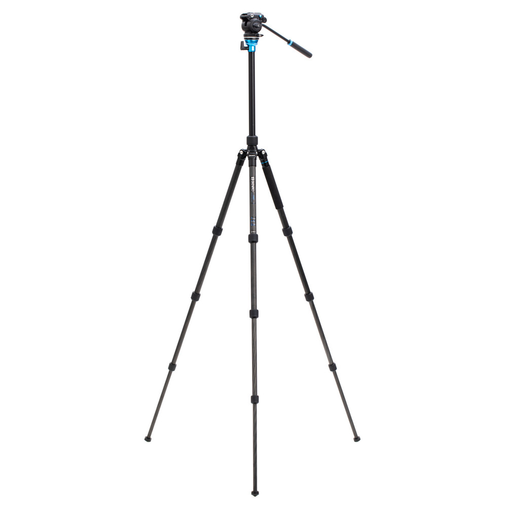Benro Aero 2 PRO Carbon Fiber Travel Video Tripod w/Twist Locks (Open Box)