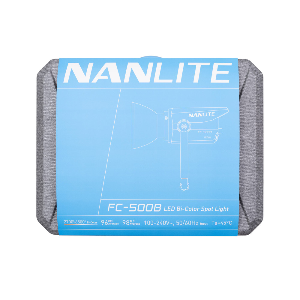 Nanlite FC-500B Bi-Color LED Spotlight (Open Box)