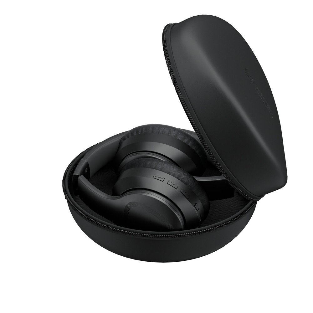 Saramonic SR-BH600 Wireless BT 5.0 ANC Noise-Cancelling Over-Ear Headphones w/ 40mm Drivers & Leather Earpads (Open Box)