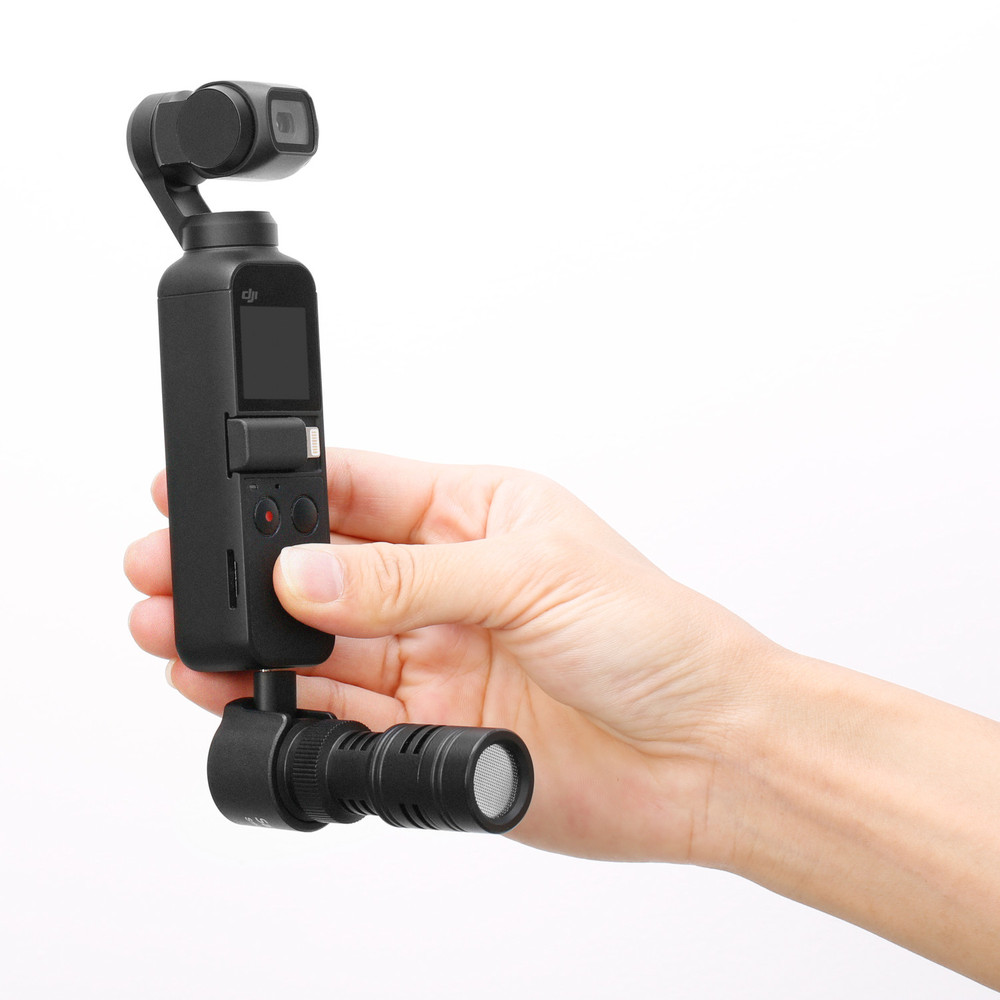 Saramonic SmartMic+OP Compact Omnidirectional Mic for the DJI Osmo Pocket & Pocket 2 w/ USB-C & Headphone Out