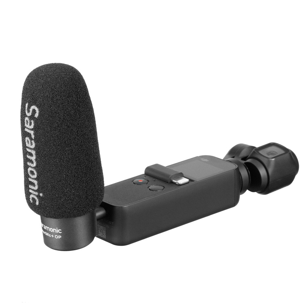 Saramonic SmartMic+OP Compact Omnidirectional Mic for the DJI Osmo Pocket & Pocket 2 w/ USB-C & Headphone Out