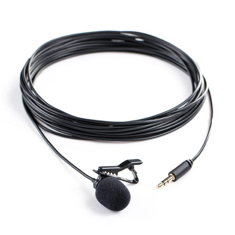 Saramonic SR-XLM2 Stereo Lavalier Mic with 3.5mm TRS Output for Cameras, Recorders & More (20' Cable)