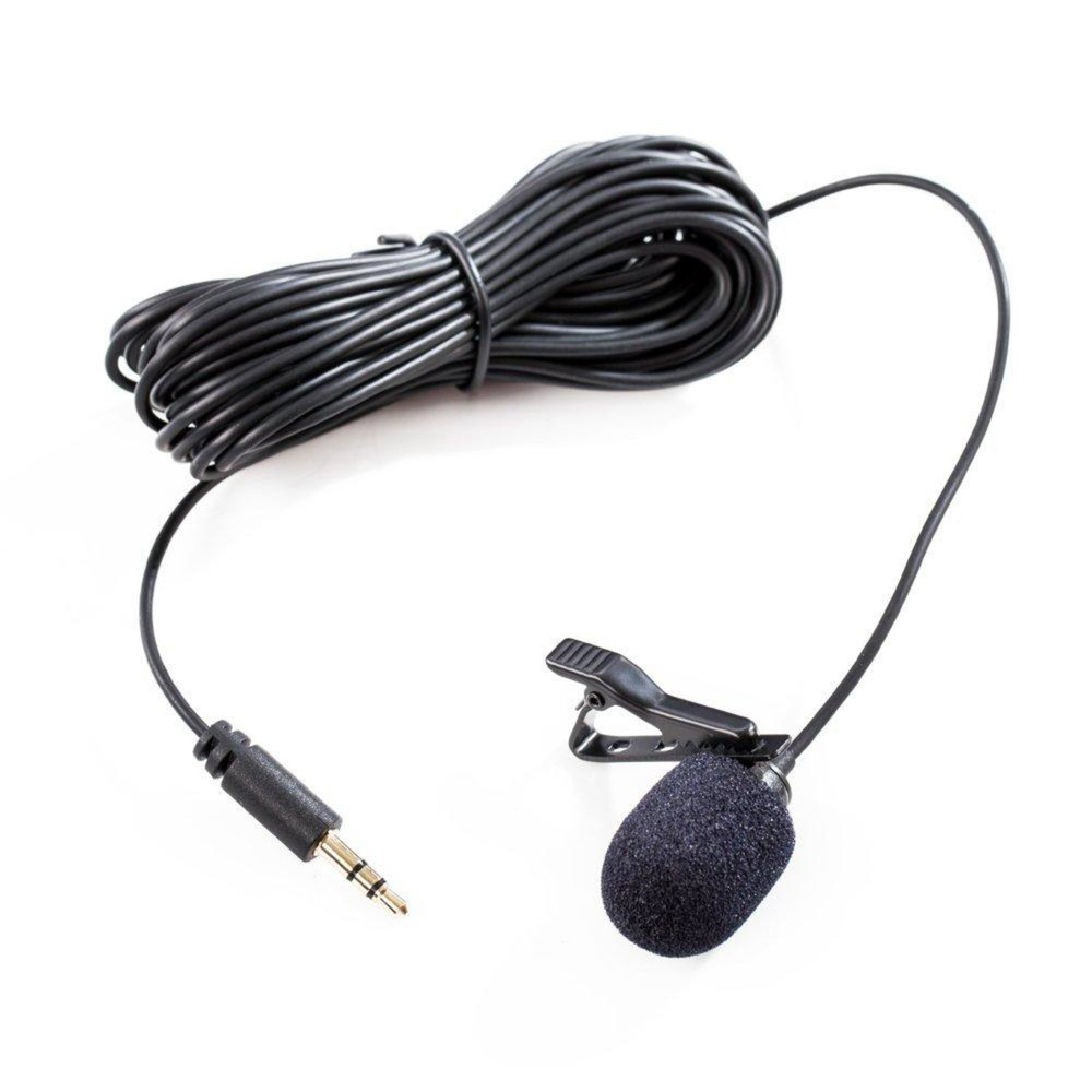 Saramonic SR-XLM2 Stereo Lavalier Mic with 3.5mm TRS Output for Cameras, Recorders & More (20' Cable)