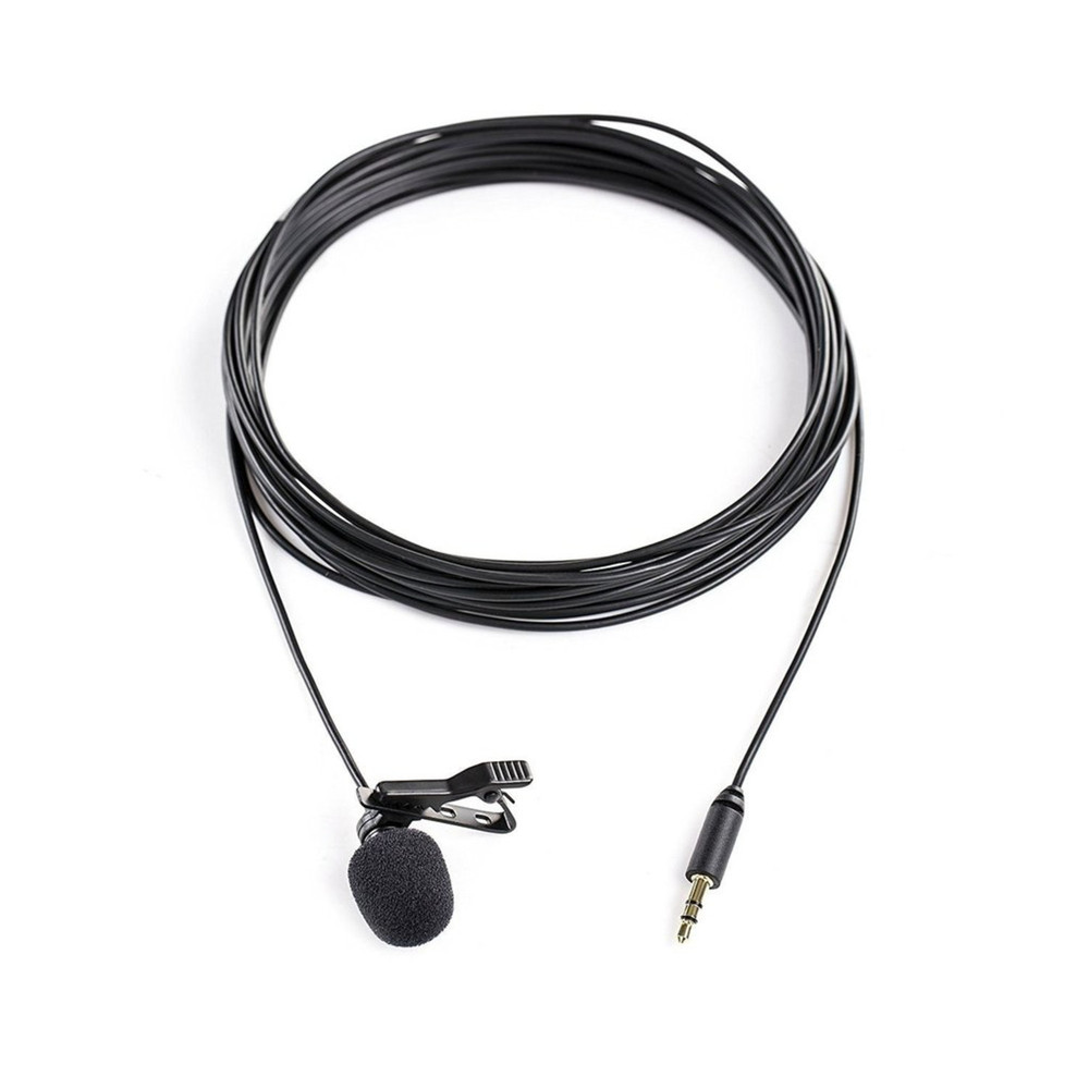 Saramonic SR-XLM1 Omnidirectional Lavalier Mic with 3.5mm TRS Output for Cameras, Recorders & More (20' Cable) (Open Box)