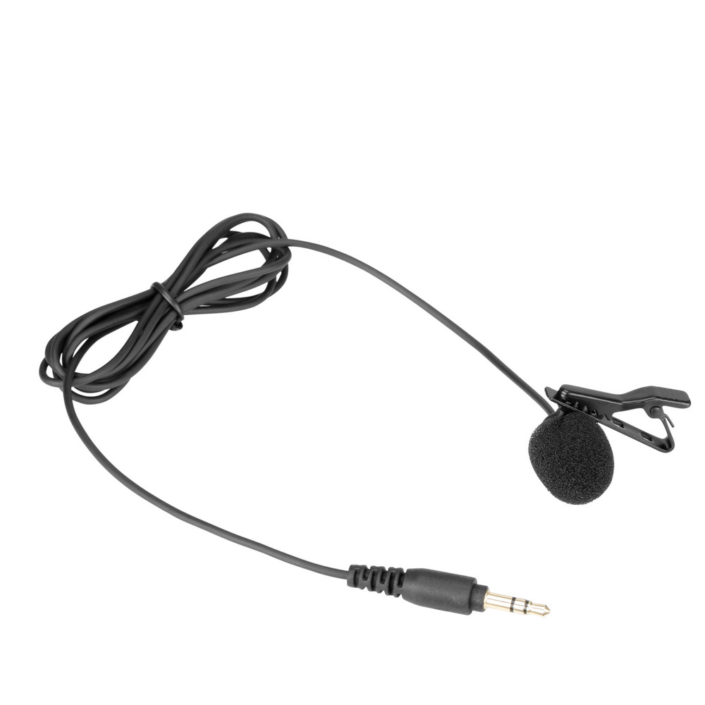 Saramonic SR-M1 3.5mm TRS Lavalier Microphone for Blink 500, Wireless Systems, Recorders, Cameras, More (4.1’) (Open Box)