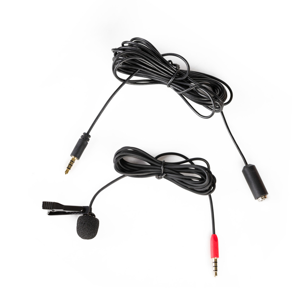Saramonic SR-LMX1+ Wired Lavalier Microphone for iPhone, iPad & Android Smartphones & Tablets
