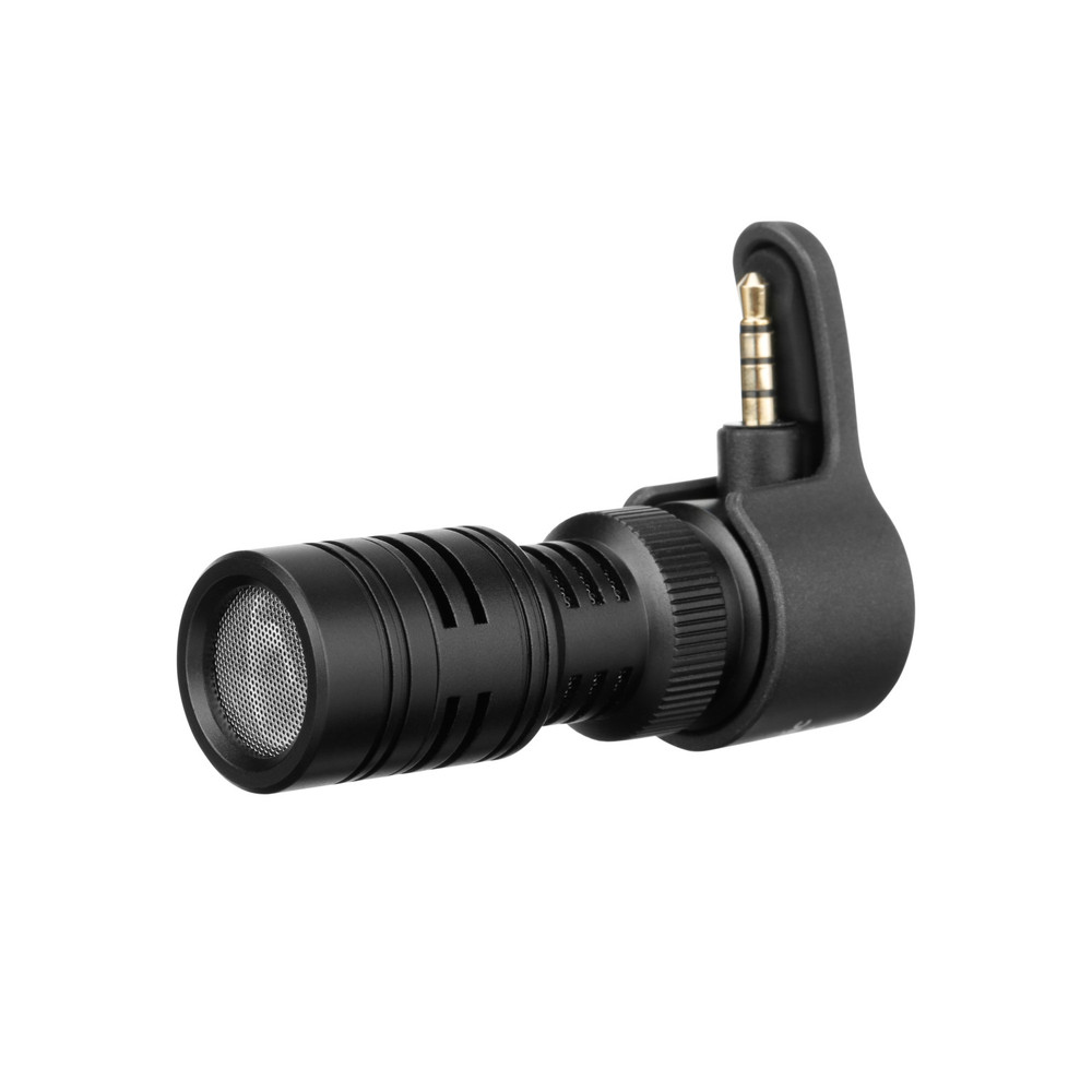 Saramonic SmartMic+ Directional Mic with TRRS Connector & Headphone Out for Apple & Android Mobile Devices (Open Box)