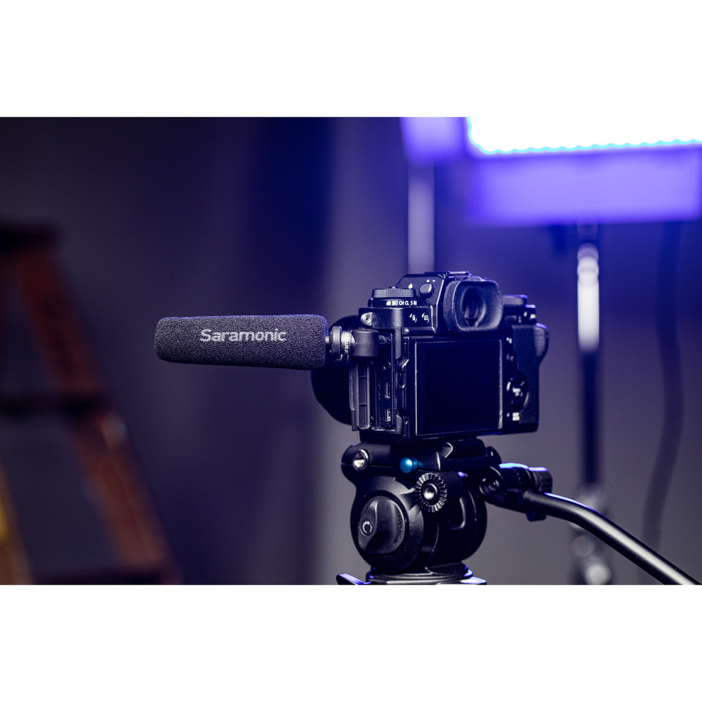 Saramonic SmartMic5 Unidirectional Micro-Shotgun Microphone w/ 3.5mm TRS Output for Cameras, Recorders & More (Open Box)