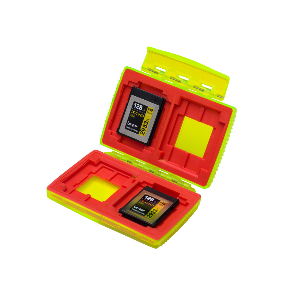Gepe CardSafe Extreme All-in-One for Compact Flash, SD, SmartMedia, Memory Stick, and Micro SD - Neon (Open Box)