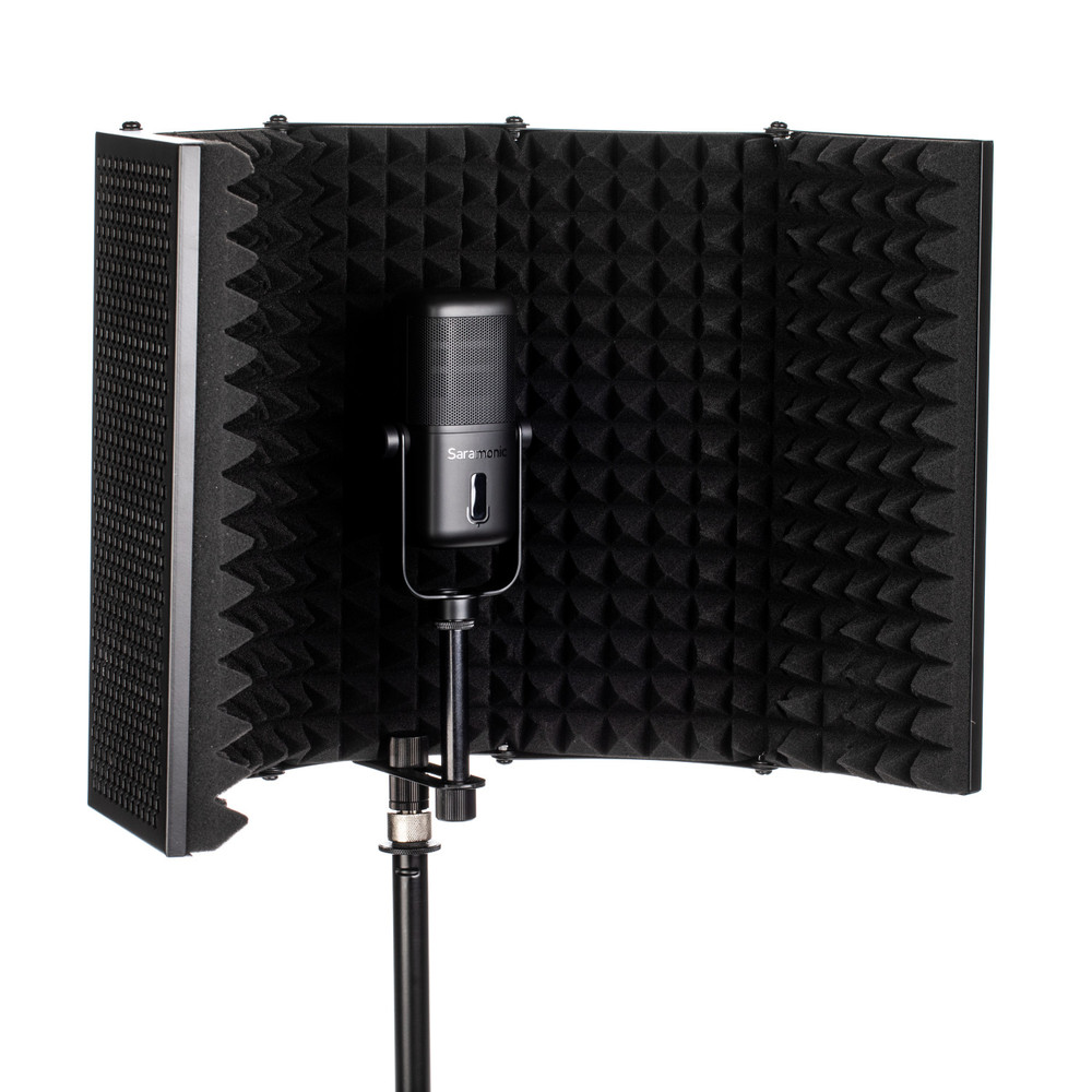 Saramonic SR-RF5M Microphone Isolation Shield & Reflection Filter for Recording in Untreated Environments