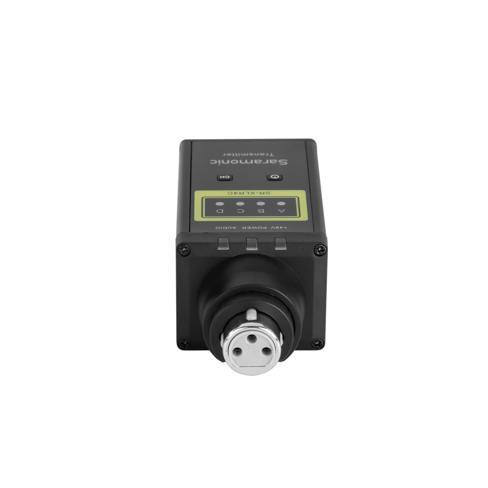 Saramonic SR-XLR4C VHF XLR Plug-On Transmitter with +48v Phantom Power for SR-WM4C System