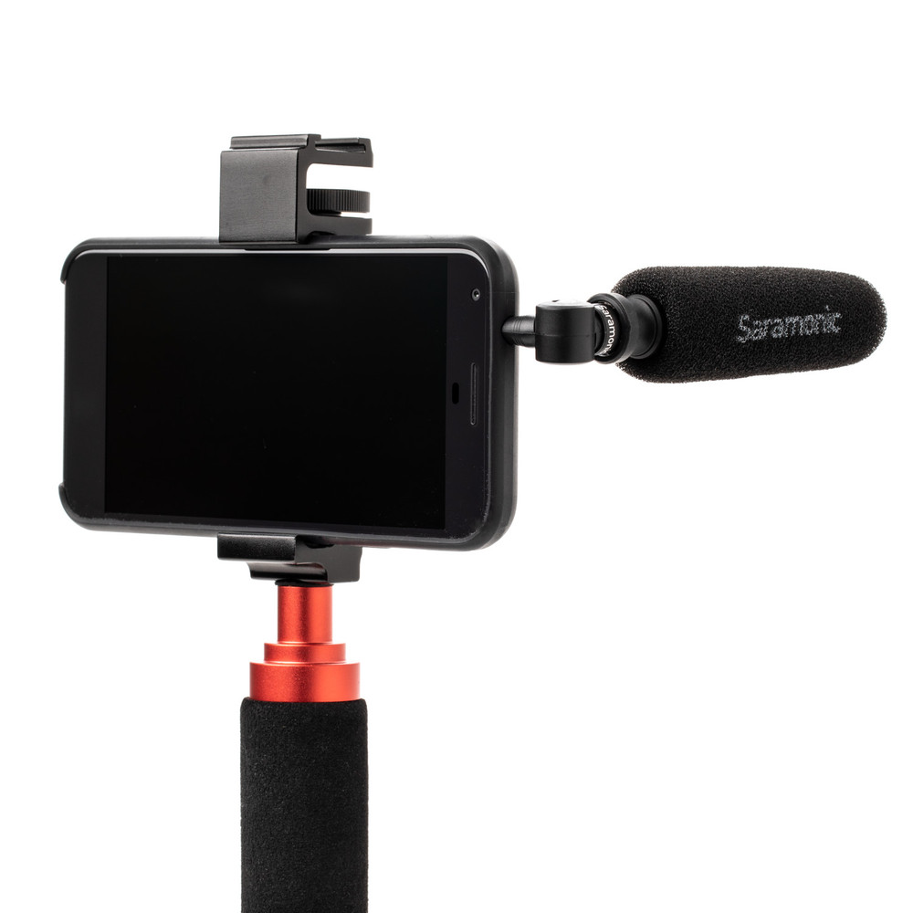 Saramonic SmartMic5S Unidirectional Micro-Shotgun Mic with 3.5mm TRRS Output for Mobile Devices (Open Box)