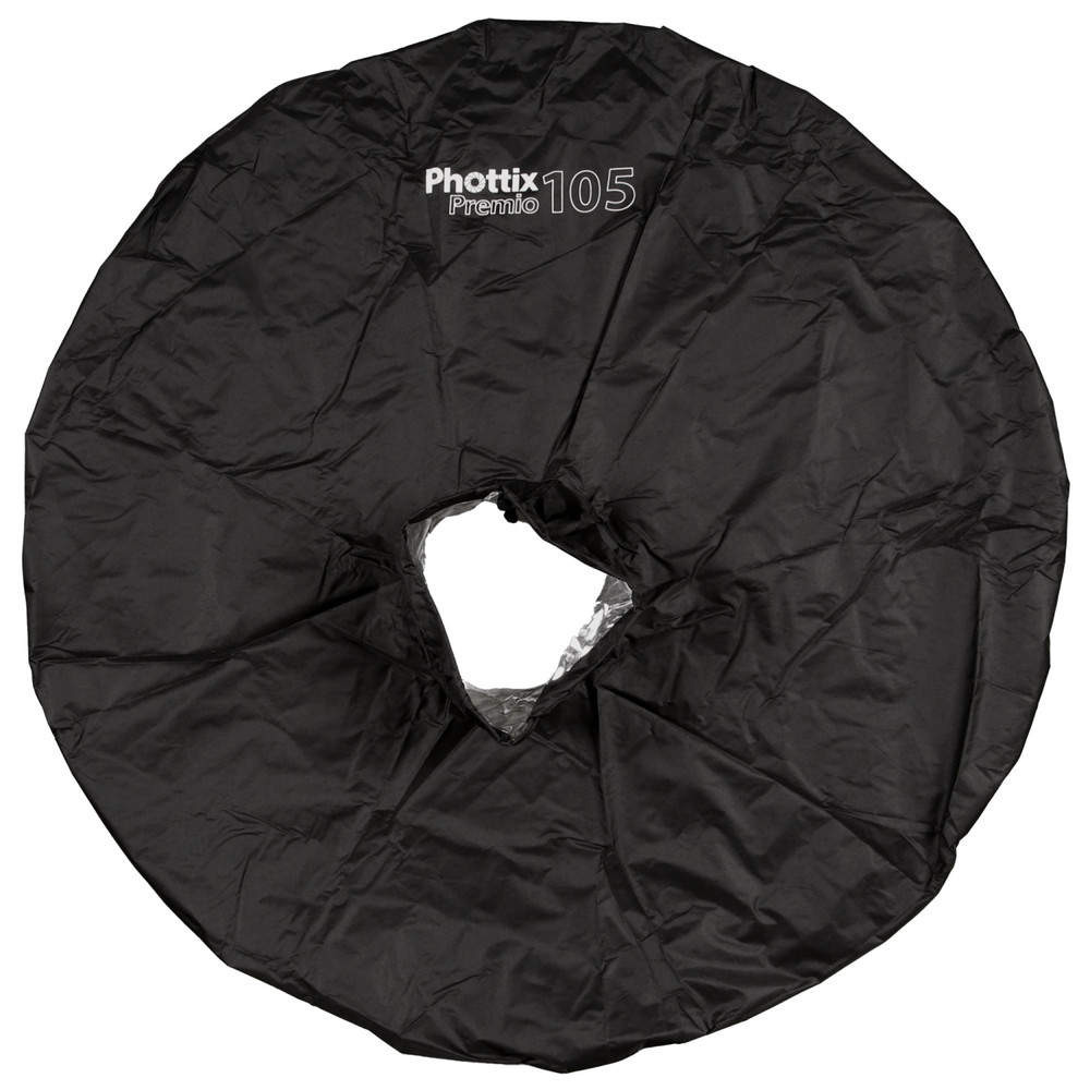 Phottix Premio Shoot-Through Umbrella with Black Backing (105cm/41")