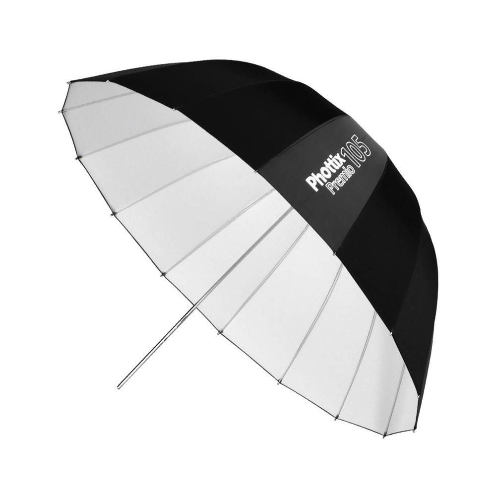 Phottix Premio Reflective (White) Umbrella (105cm/41")