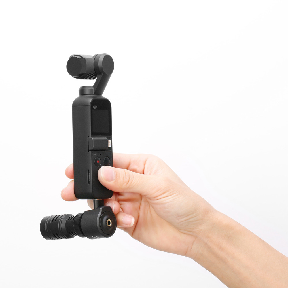 Saramonic SmartMic+OP Compact Omnidirectional Mic for the DJI Osmo Pocket & Pocket 2 w/ USB-C & Headphone Out (Open Box)