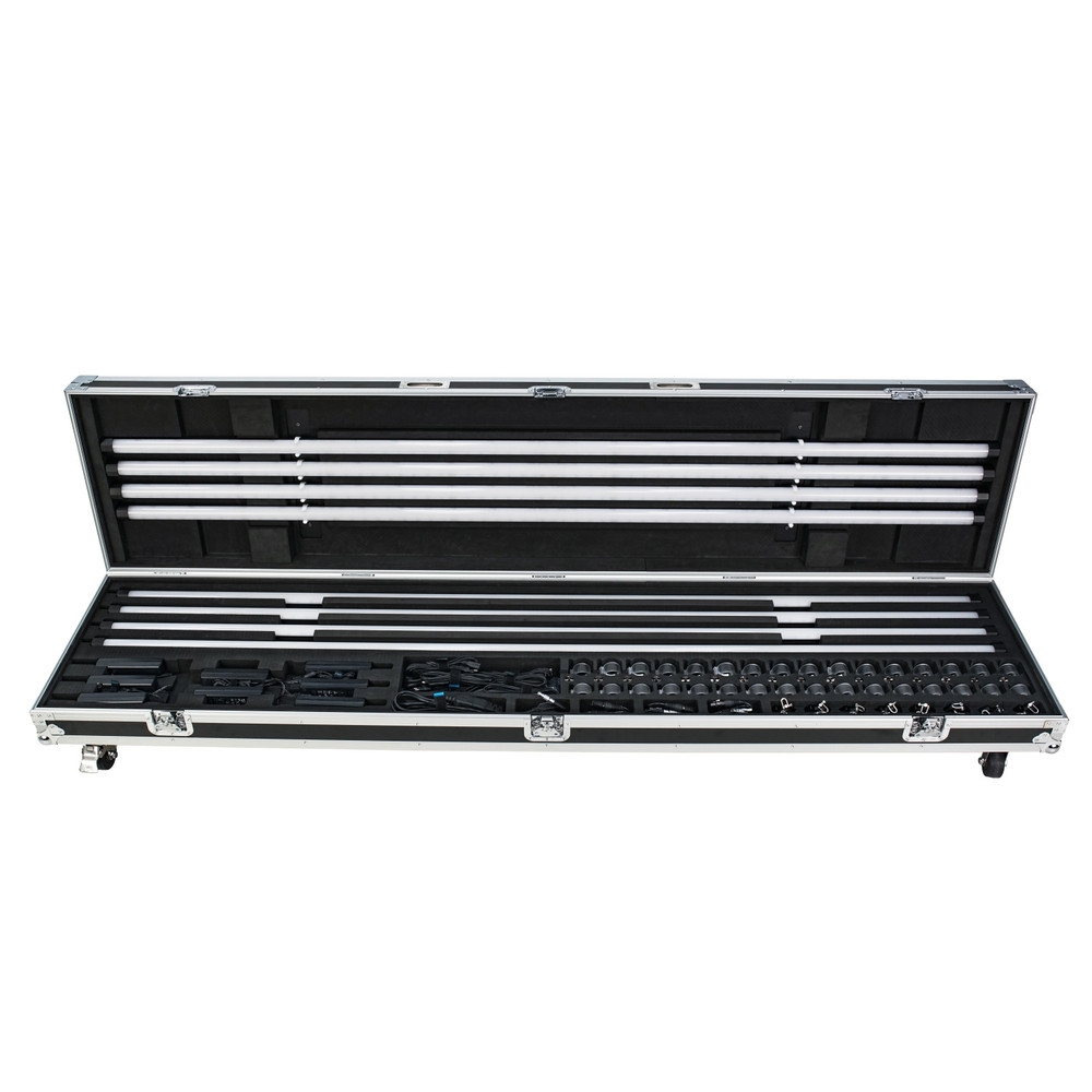 Nanlite PavoTube II 60X 8' RGBWW LED Pixel Tube with Internal Battery 8-Light Kit (Open Box)