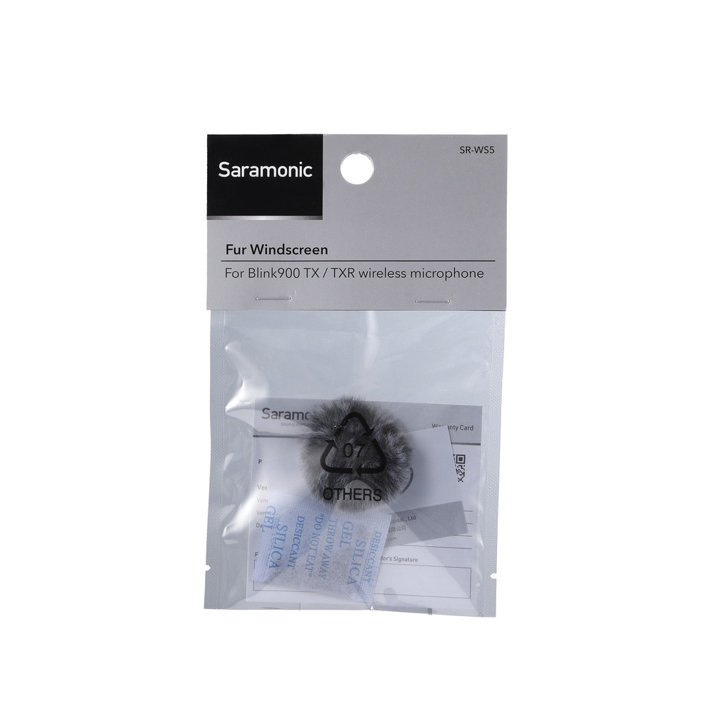 Saramonic Saramonic SR-WS5 Replacement Furry Windscreen for Saramonic Blink 900 TX Transmitters (Open Box)