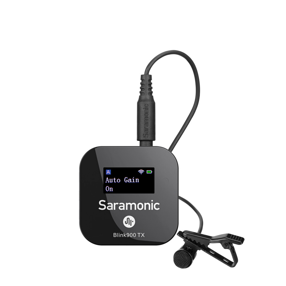 Saramonic DK3G Omnidirectional Lavalier Mic w/ 3.5mm TRS for Saramonic, Rode, DJI Mic, Recorders & More (Open Box)