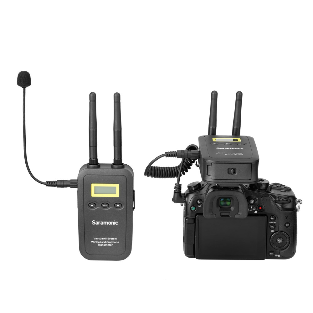 Saramonic UMIC-M2 Compact Gooseneck Mic with Locking 3.5mm Connector for Transmitters, Cams, Recorders & More