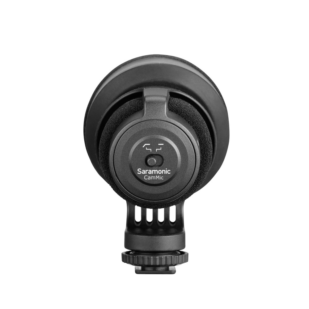 Saramonic CamMic Battery-Free On-Camera Uni-Directional Shotgun Microphone with TRS and TRRS Output Cables