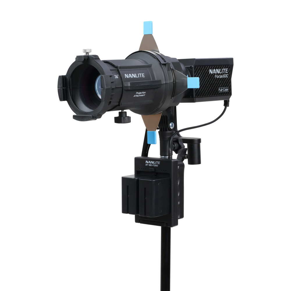 Nanlite Forza 60C Spotlight and Projection Attachment Kit
