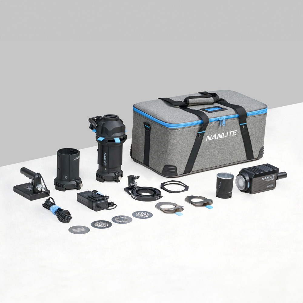 Nanlite Forza 60C Spotlight and Projection Attachment Kit