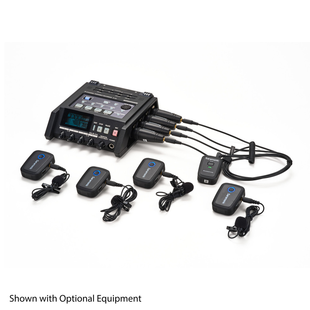 Saramonic Blink 500 T4 4-Person Wireless Clip-On Microphone System with Lavaliers for Cameras & Mobile Devices