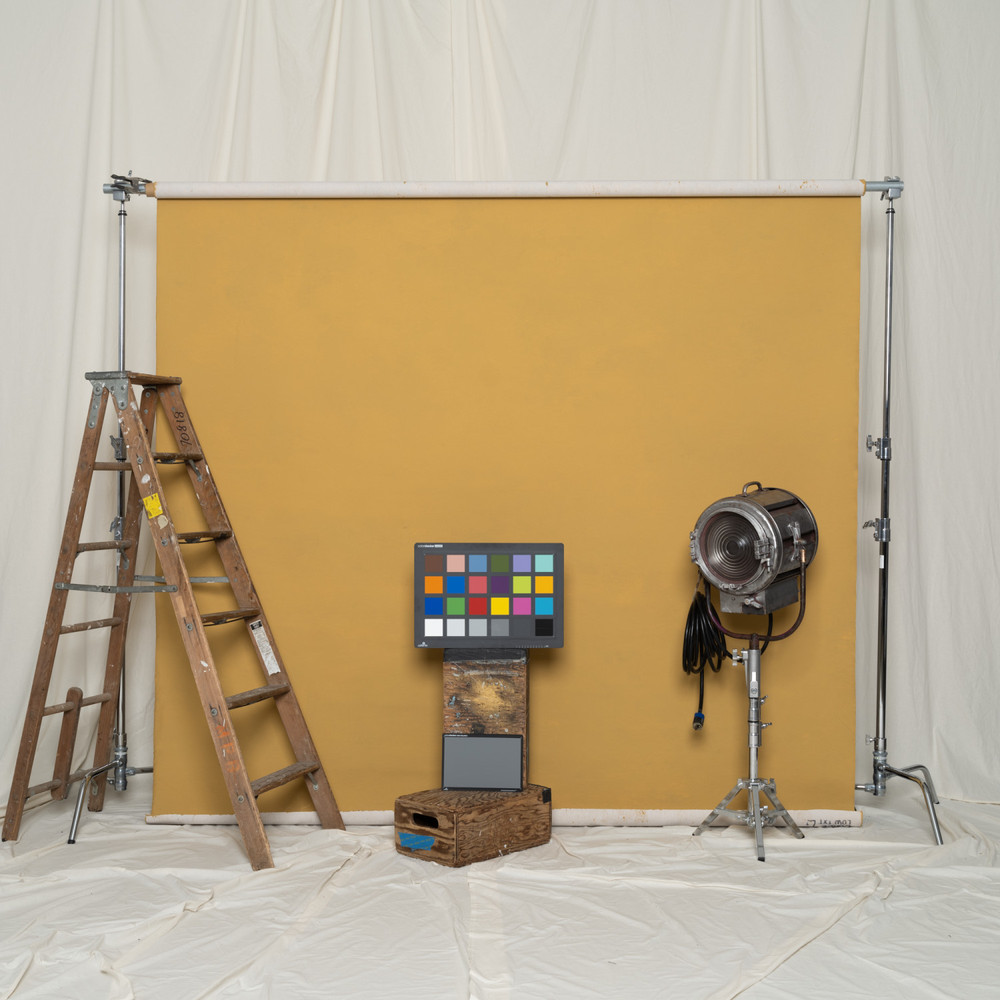 Gravity Backdrops Ochre XL 8.9 x 9.8 ft Low Texture Backdrop (Open Box)
