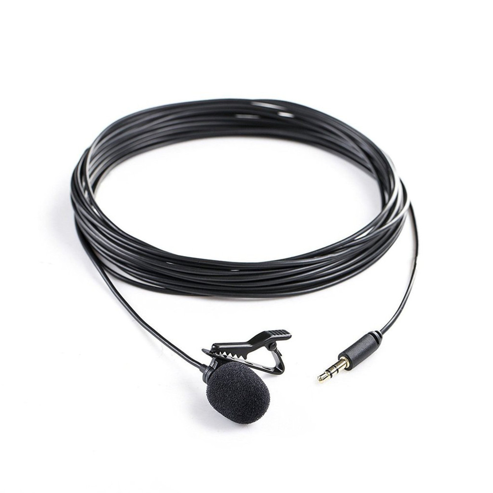Saramonic SR-XLM1 Omnidirectional Lavalier Mic with 3.5mm TRS Output for Cameras, Recorders & More (20' Cable)
