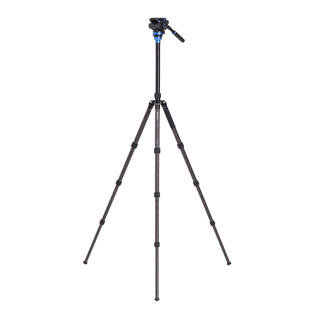 Benro Aero 7 Travel Video Tripod, Carbon Fiber (Open Box)