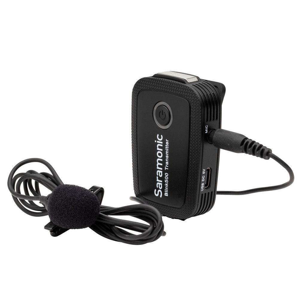 Saramonic Blink 500 B3 Wireless Clip-On Mic System with Lavalier & Dual Receiver for Lightning iPhone & iPad (Open Box)