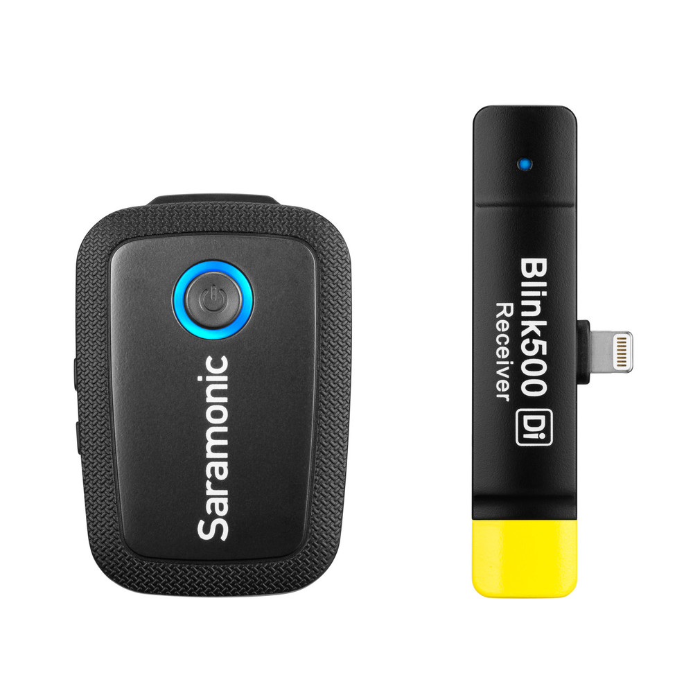 Saramonic Blink 500 B3 Wireless Clip-On Mic System with Lavalier & Dual Receiver for Lightning iPhone & iPad (Open Box)