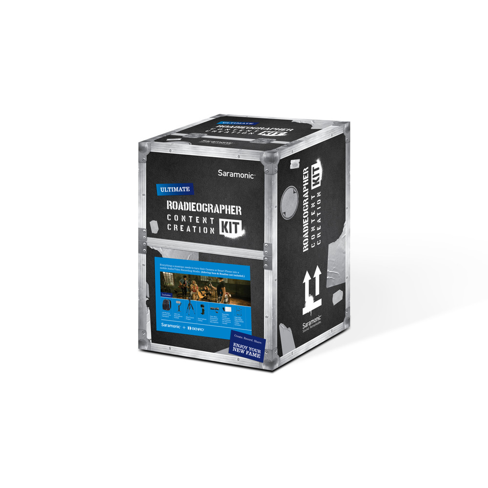 Saramonic Roadieographer Ultimate Content Creation Kit: Audio/Video/Photo Ultimate Kit for Musicians & Bands