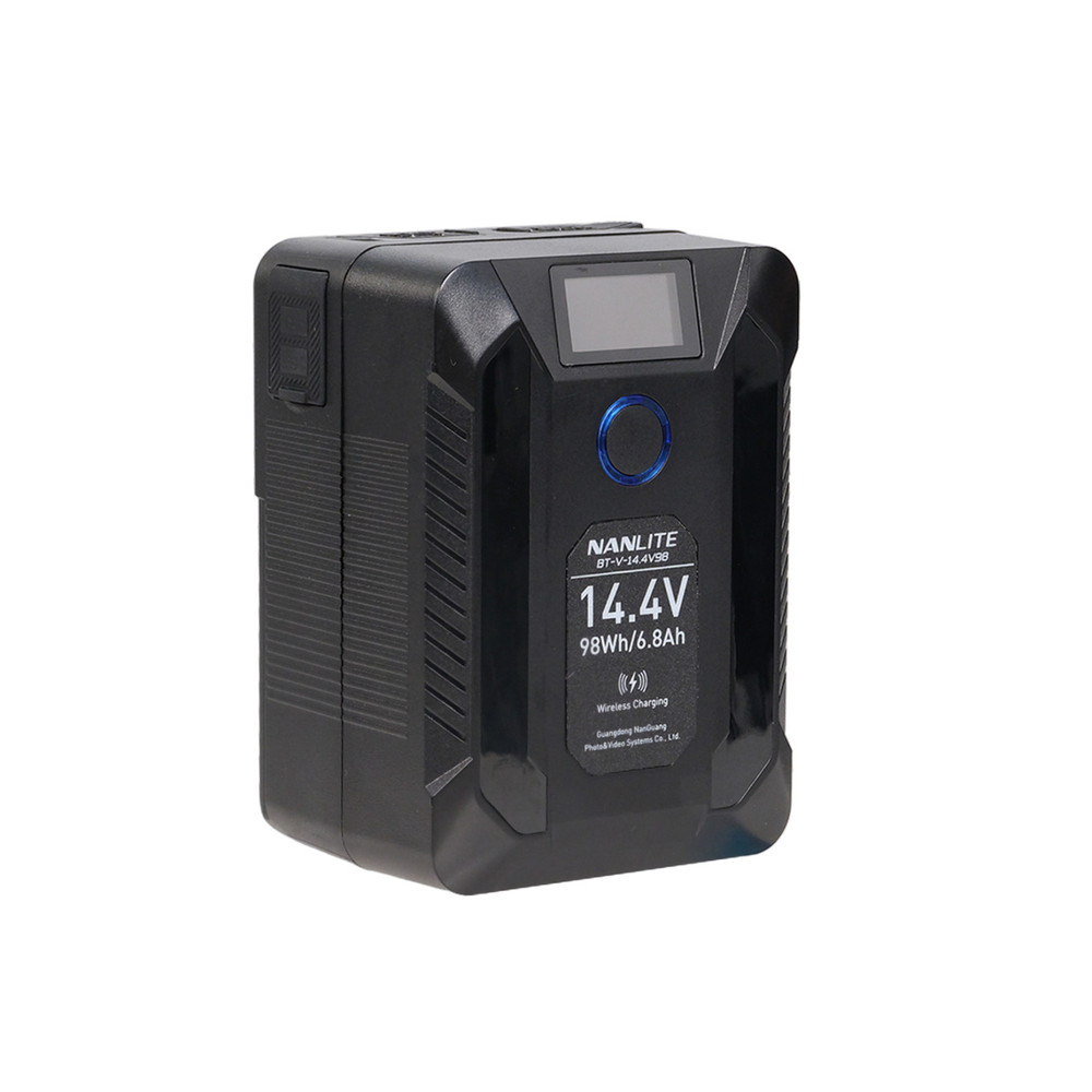 Nanlite BT-V-14.4V98 Mini V-Mount Battery 14.4V 98Wh Li-ion (Open Box)