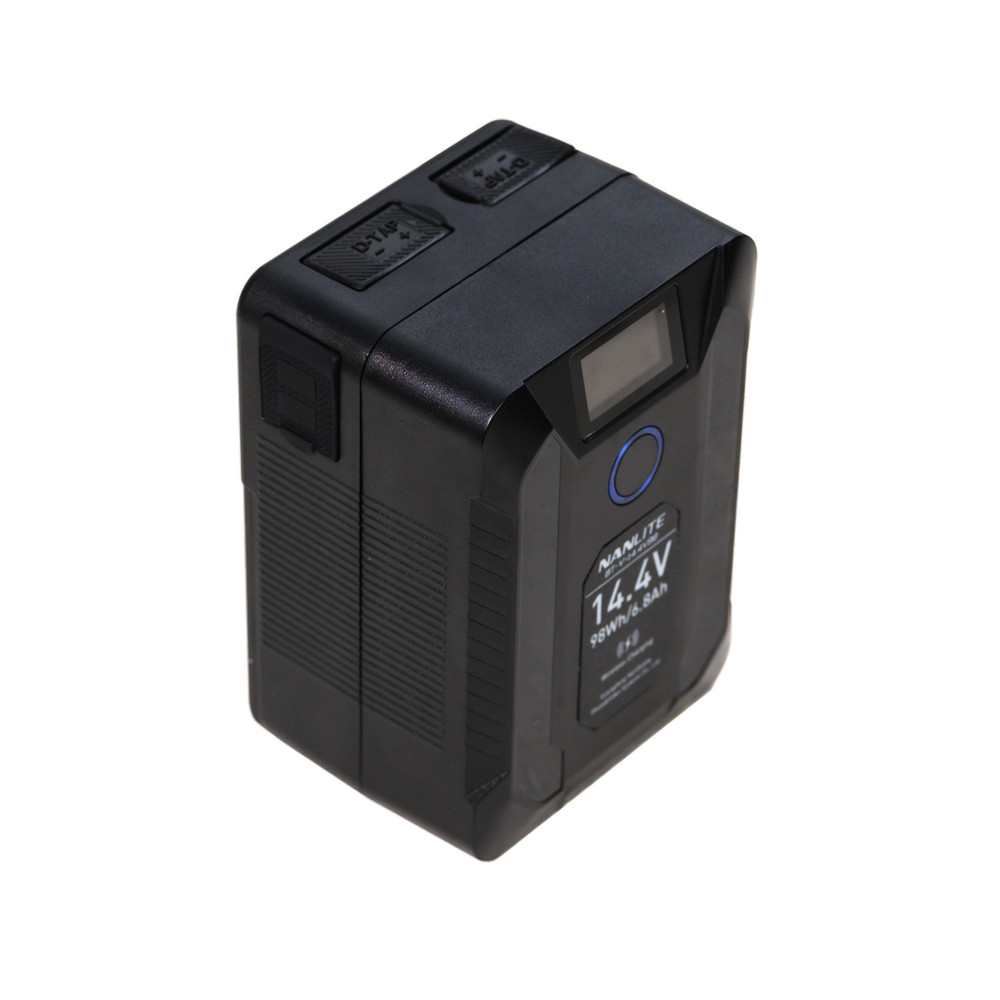 Nanlite BT-V-14.4V98 Mini V-Mount Battery 14.4V 98Wh Li-ion (Open Box)