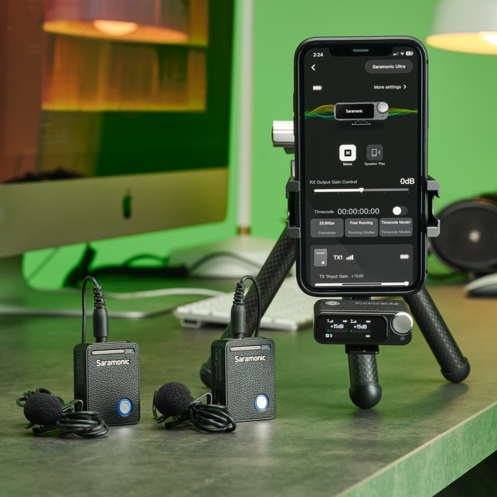 Saramonic Ultra | Universal Dual Wireless Mic System with 32-bit