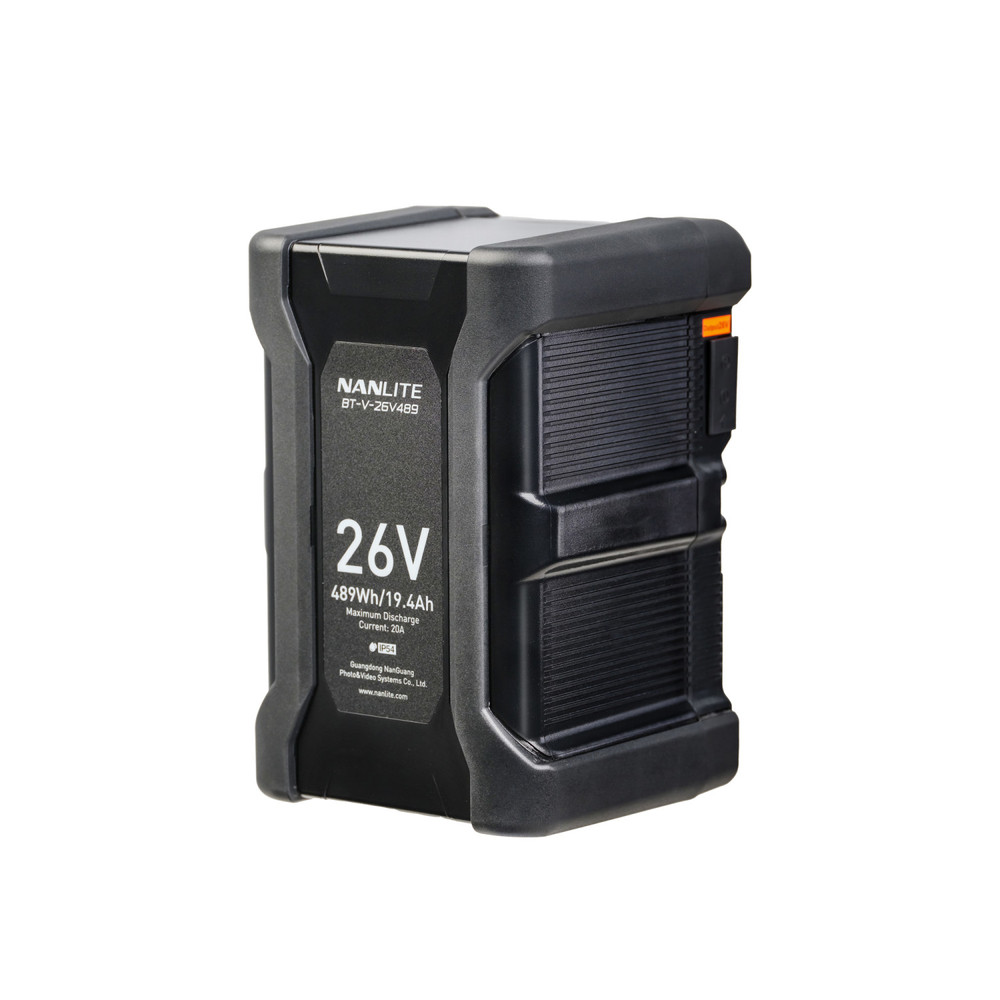 Nanlite BT-V-26V489 V-Mount Battery 26V 489Wh Li-ion (Open Box)