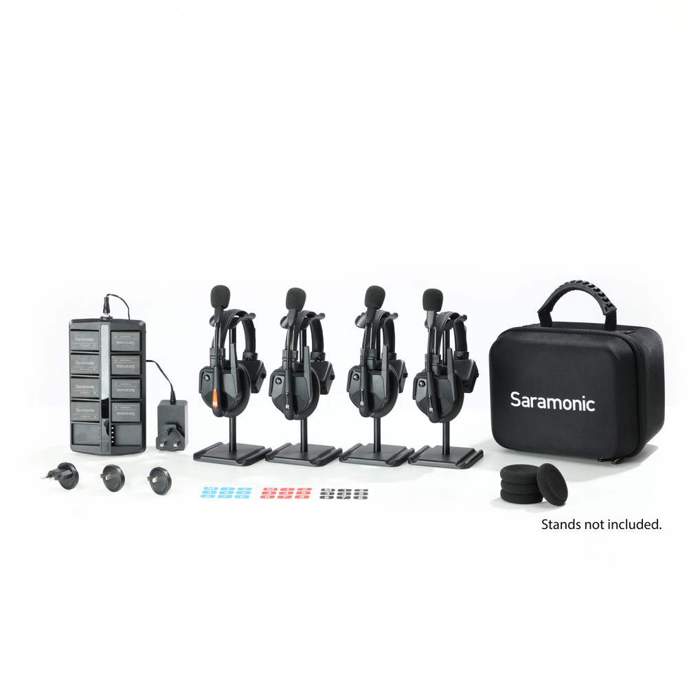 Saramonic WiTalk9-4S Wireless Single-Ear Headset Intercom System (Open Box)