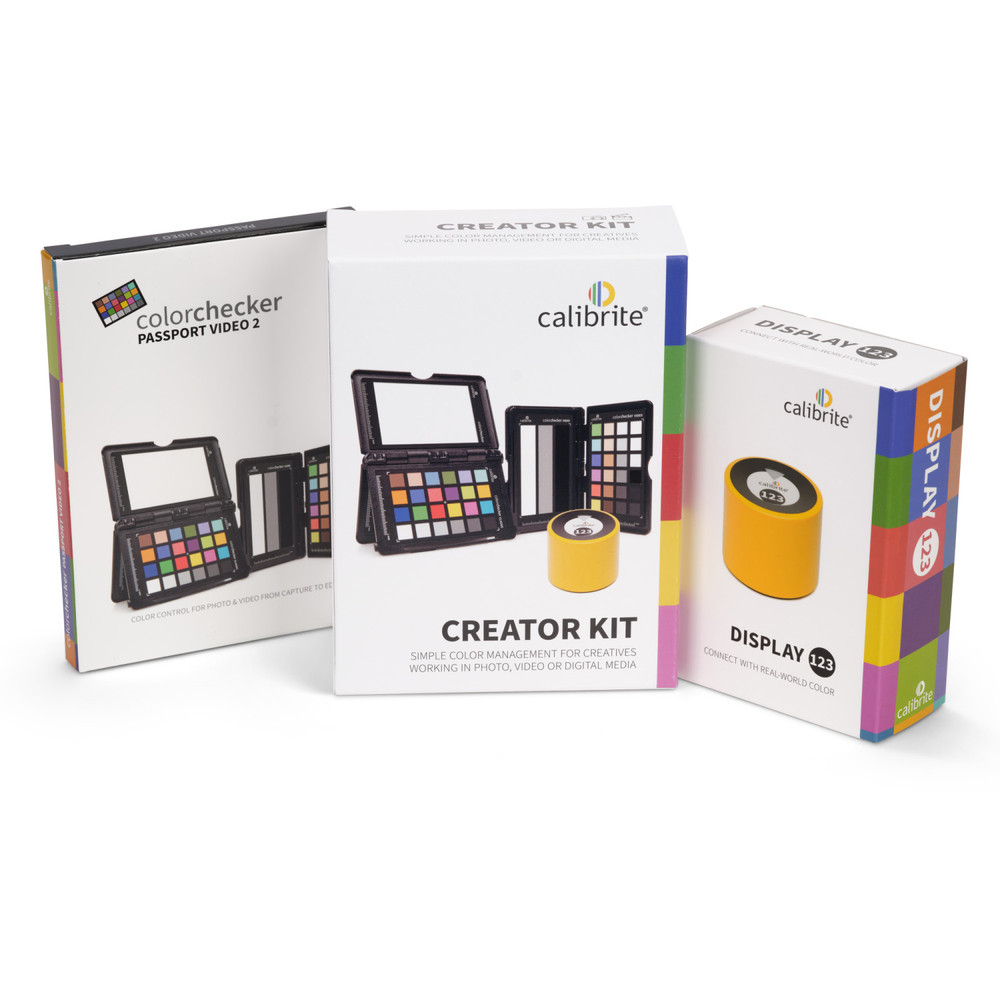 Calibrite Creator Kit - Display 123 and Passport Video 2 (Open Box)